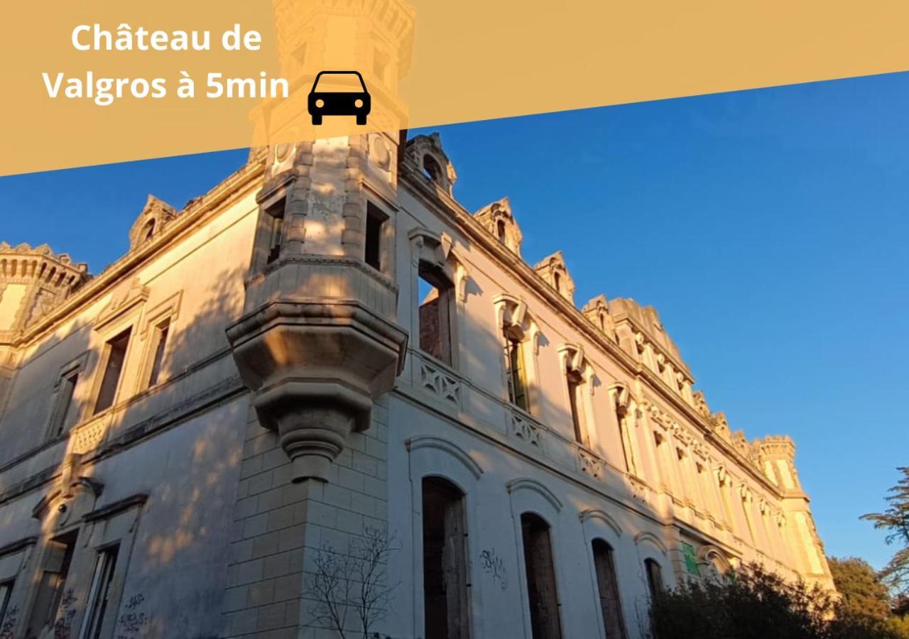 Апартаменти Le Concorde-Wifi-Clim-Parking-3Etoiles-Ockeys Bram Екстер'єр фото